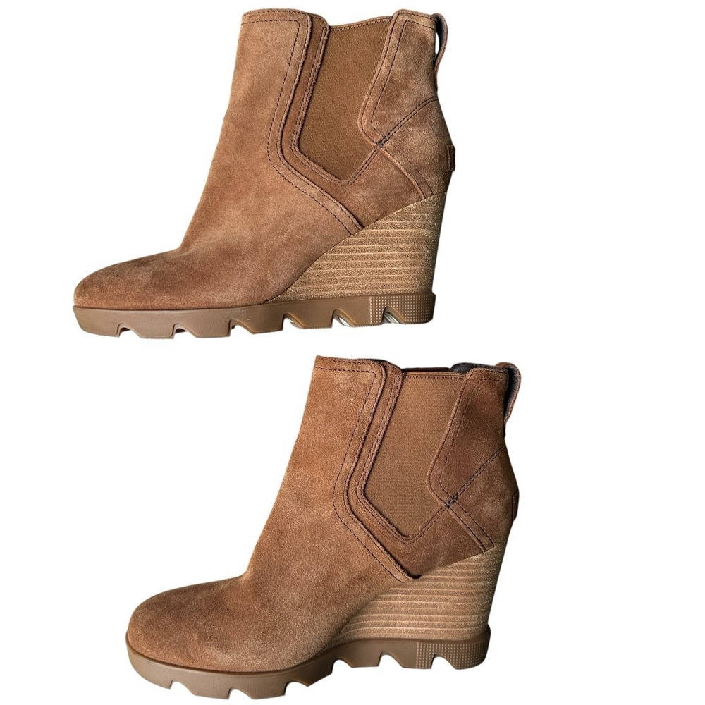 Sorel Joan Uptown Chelsea Boot Women's Size 8 US Velvet Tan Brown 1930921-242 - Picture 8 of 15